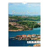 Väggkalender 2022 Beautiful Sweden 