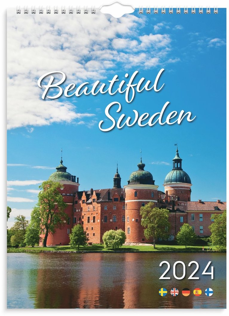 Väggkalender 2024 Beautiful Sweden 1