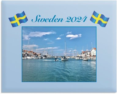 Väggkalender 2024 Sweden med kuvert 1