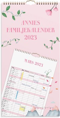 Väggkalender 2023 Annies familjkalender