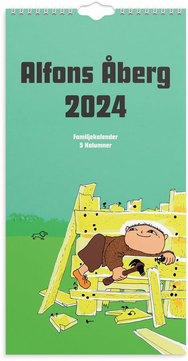 Familjekalender 2024 Alfons Åberg 1