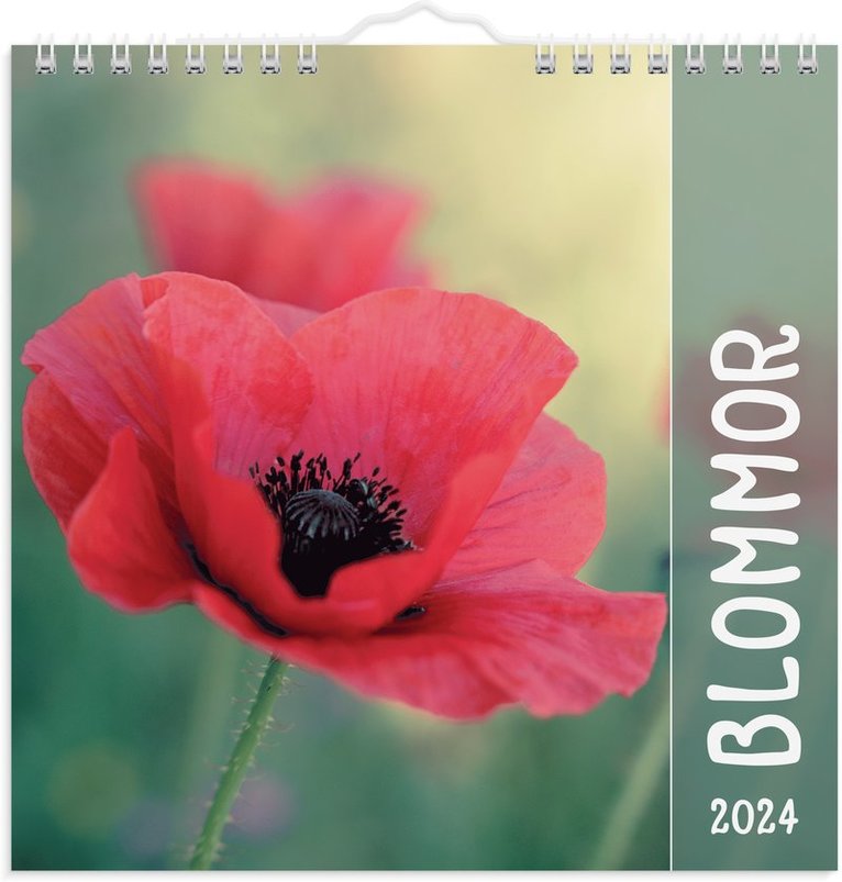 Väggkalender 2024 Blommor 1