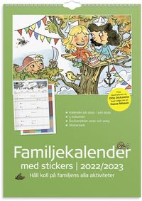 Familjekalender 2022-2023 Stickers