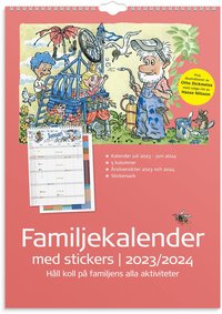 Familjekalender 2023-2024 Stickers