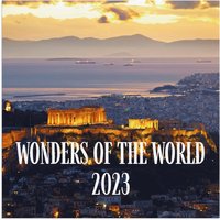 Väggkalender 2023 Wonders of the world