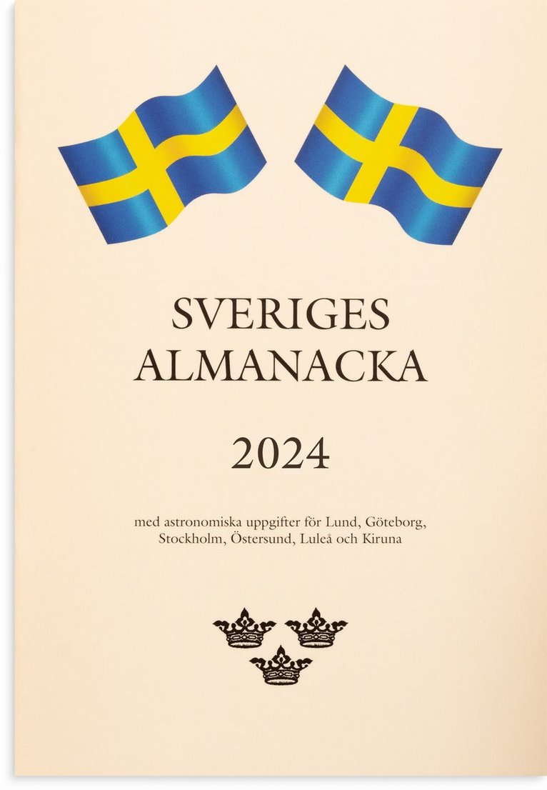 Kalender 2024 Sveriges Almanacka 1
