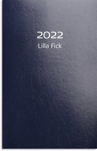 Kalender 2022 Lilla Fick kartong blå
