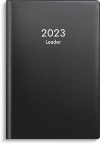 Kalender 2023 Leader plast svart