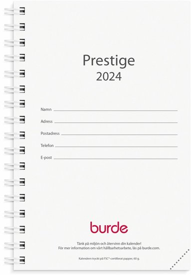 Kalender 2024 Prestige refill 1