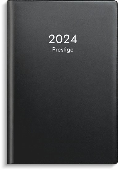 Kalender 2024 Prestige svart plast 1