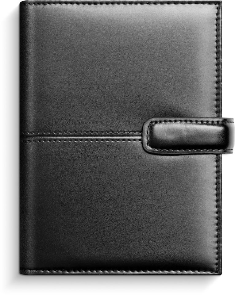 Systemkalender Compact konstläder svart, Övrigt