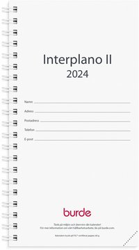 Kalender 2024 Planner kalendersats Interplano II