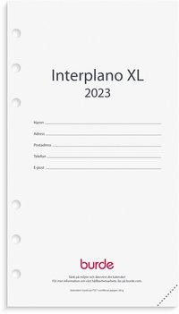 Kalendersats 2023 Regent Interplano XL