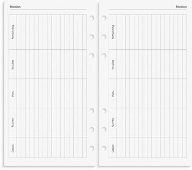 Systemkalender Regent konstläder svart 4