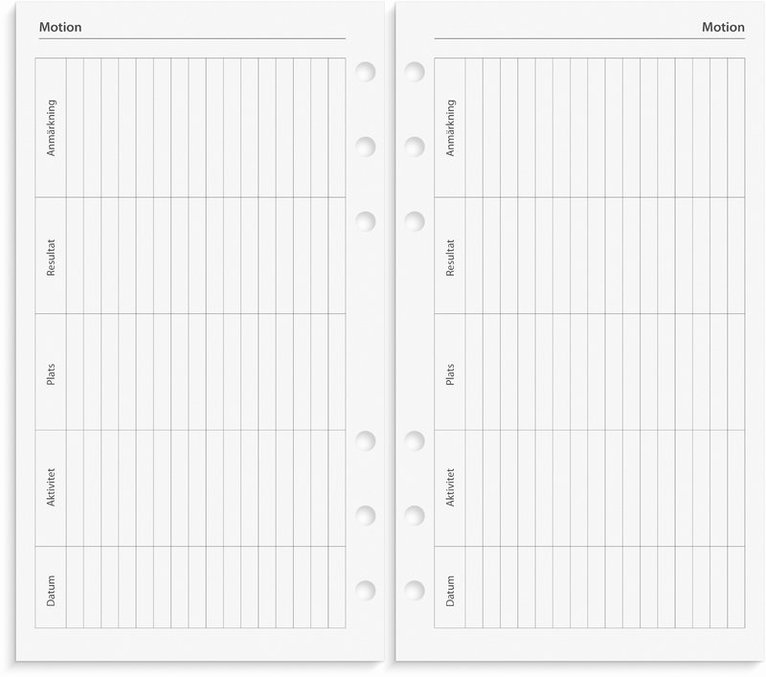 Systemkalender Regent konstläder svart 4