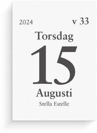 Kalender 2024 Dagblock 75x107 mm