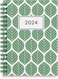 Kalender 2024 Senator A6 grön retro