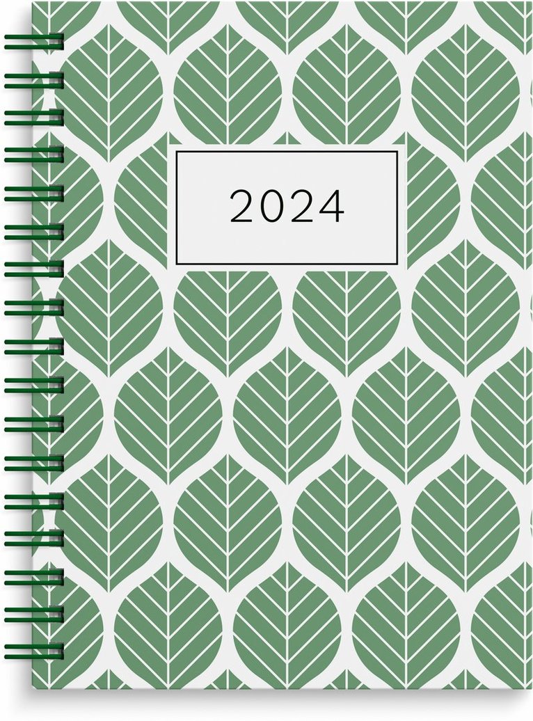Kalender 2024 Senator A6 grön retro 1