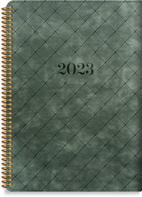 Kalender 2023 Senator A5 Twist grön