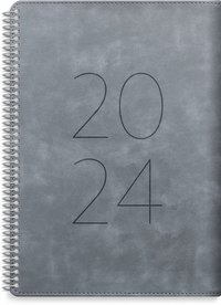Kalender 2024 Senator A5 Twist grå