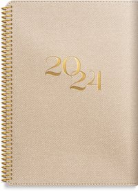 Kalender 2024 Stor Veckokalender Twist beige