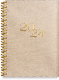 Kalender 2024 Liten Veckokalender Twist beige