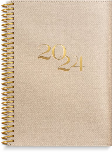 Kalender 2024 Liten Veckokalender Twist beige 1