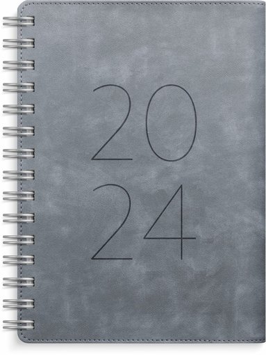 Kalender 2024 Leader Twist grå 1