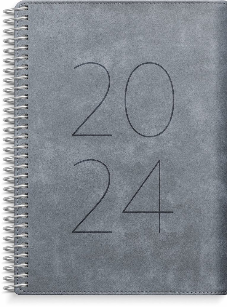 Kalender 2024 Senator A6 Twist grå 1