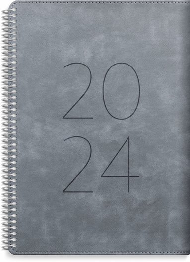 Kalender 2024 Business Twist grå 1