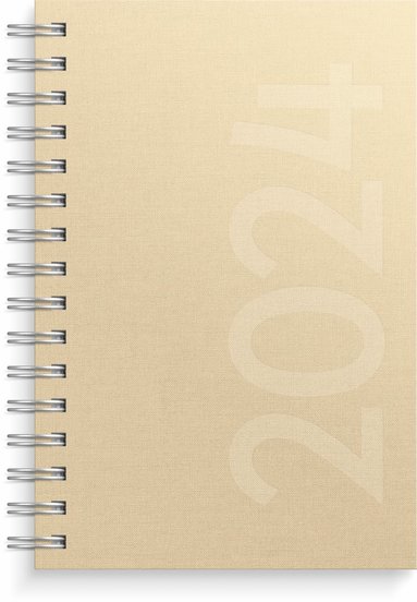 Kalender 2024 Dagbok Savanna beige 1