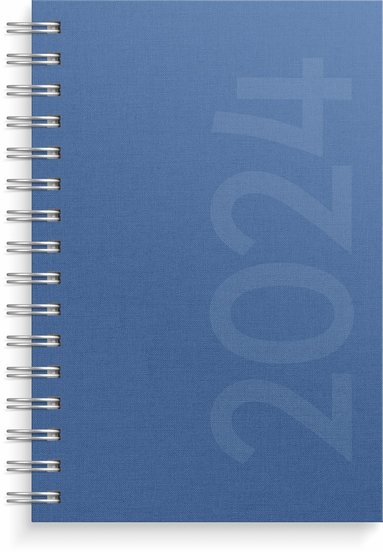 Kalender 2024 Dagbok Savanna blå 1