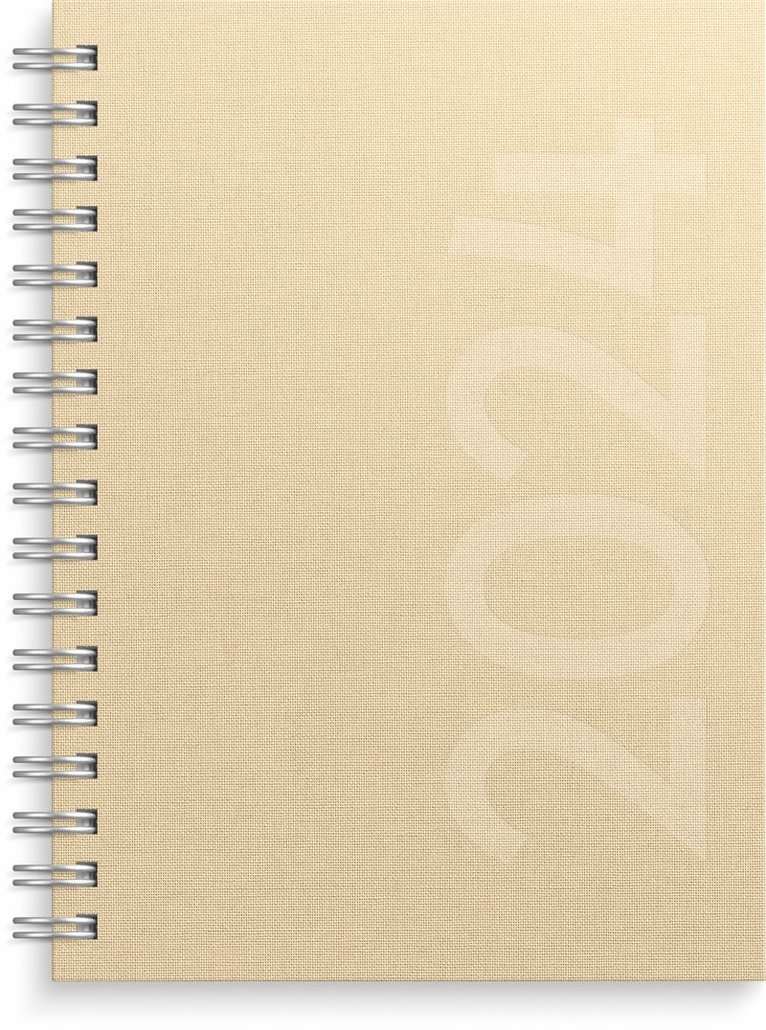 Kalender 2024 Weekly A6 Savanna beige 1