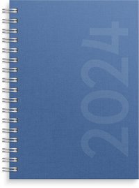 Kalender 2024 Weekly A6 Savanna blå