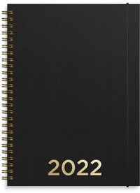 Kalender 2022 Senator A5 textil svart