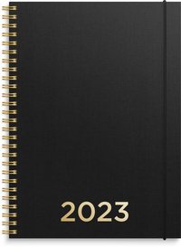 Kalender 2023 Senator A5 textil svart
