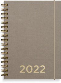 Kalender 2022 Senator A6 textil beige