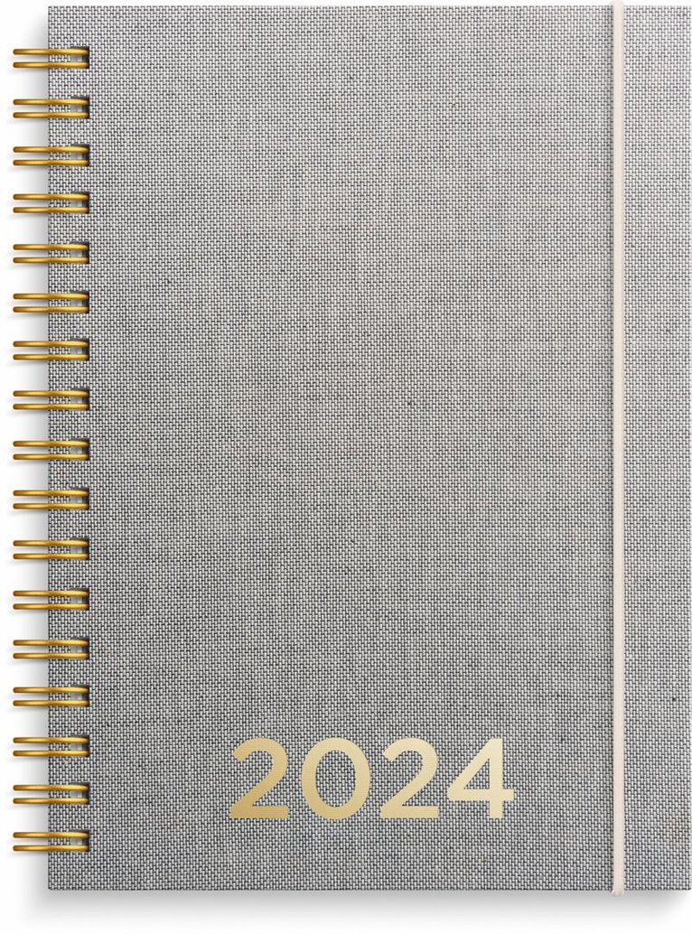 Kalender 2024 Senator A6 textil natur 1