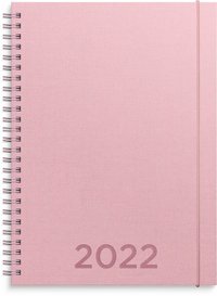Kalender 2022 Senator A5 textil rosa
