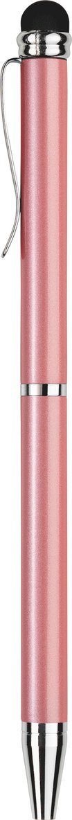 Kulspetspenna mini touch metallic rosa 1