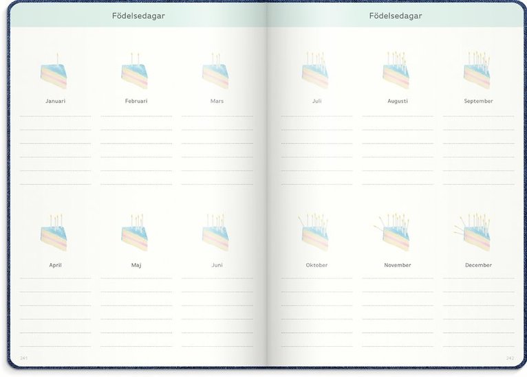 Kalender Dream and do, Övrigt