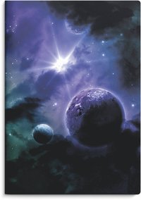 Skrivhäfte A4 olinjerad Nebulosa