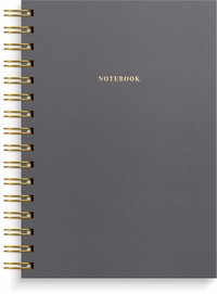 Anteckningsbok A5 linjerad "Notebook" svart