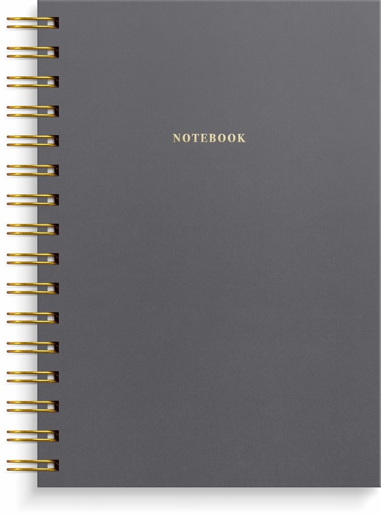 Anteckningsbok A5 Notebook svart 1