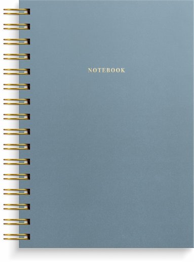 Anteckningsbok A5 blå - Notebook 1