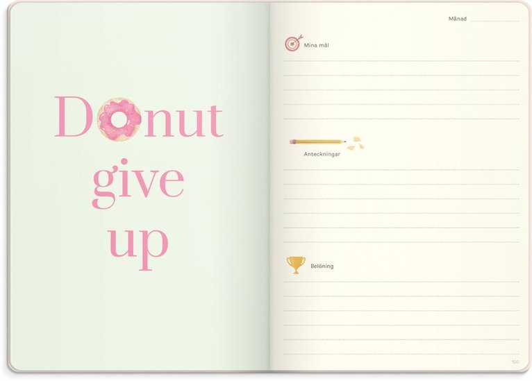 Kalender Dream and do beige, Övrigt