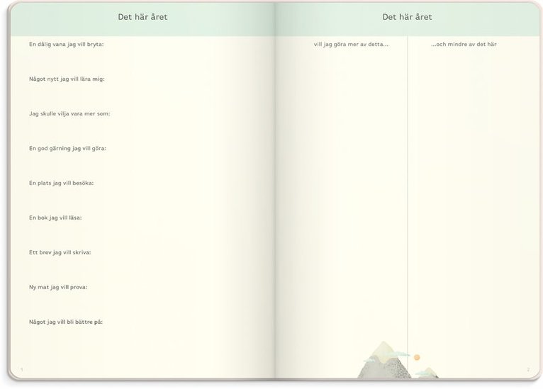 Kalender Dream and do beige, Övrigt