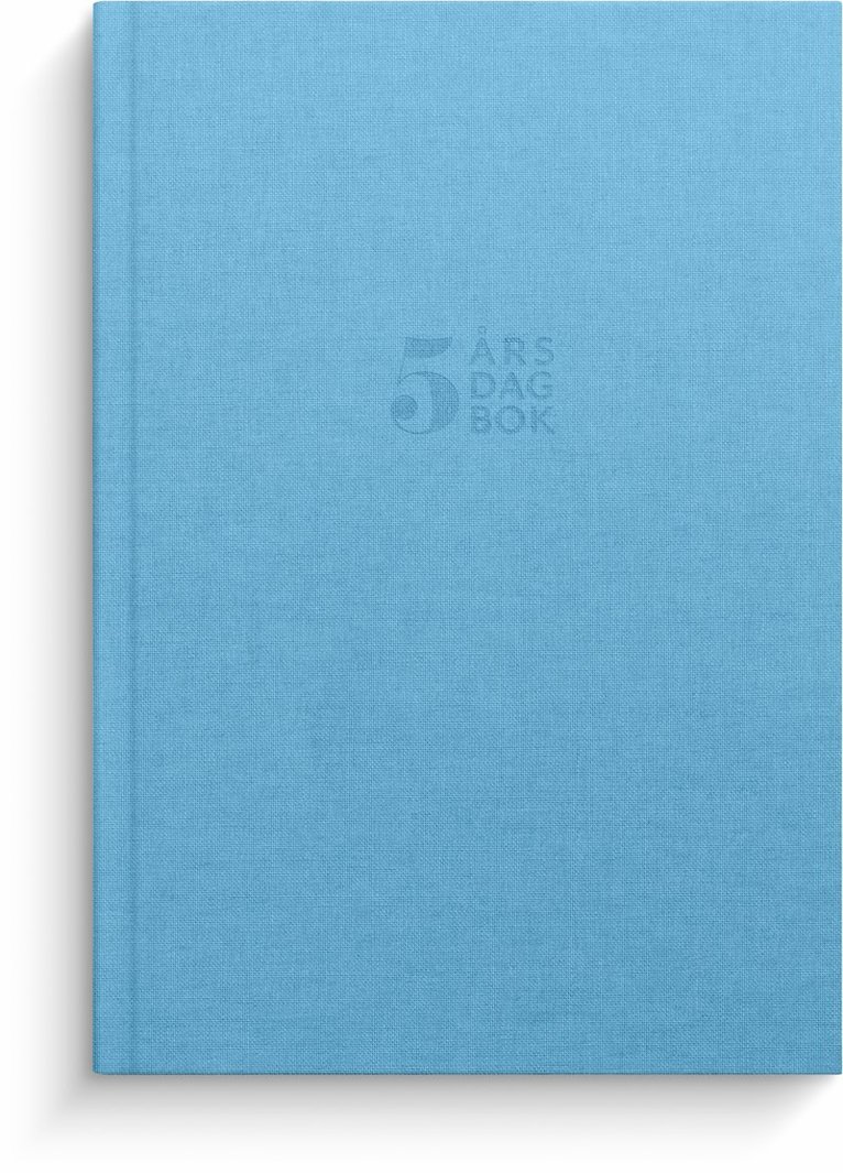 Dagbok 5-års A5 blå, Övrigt