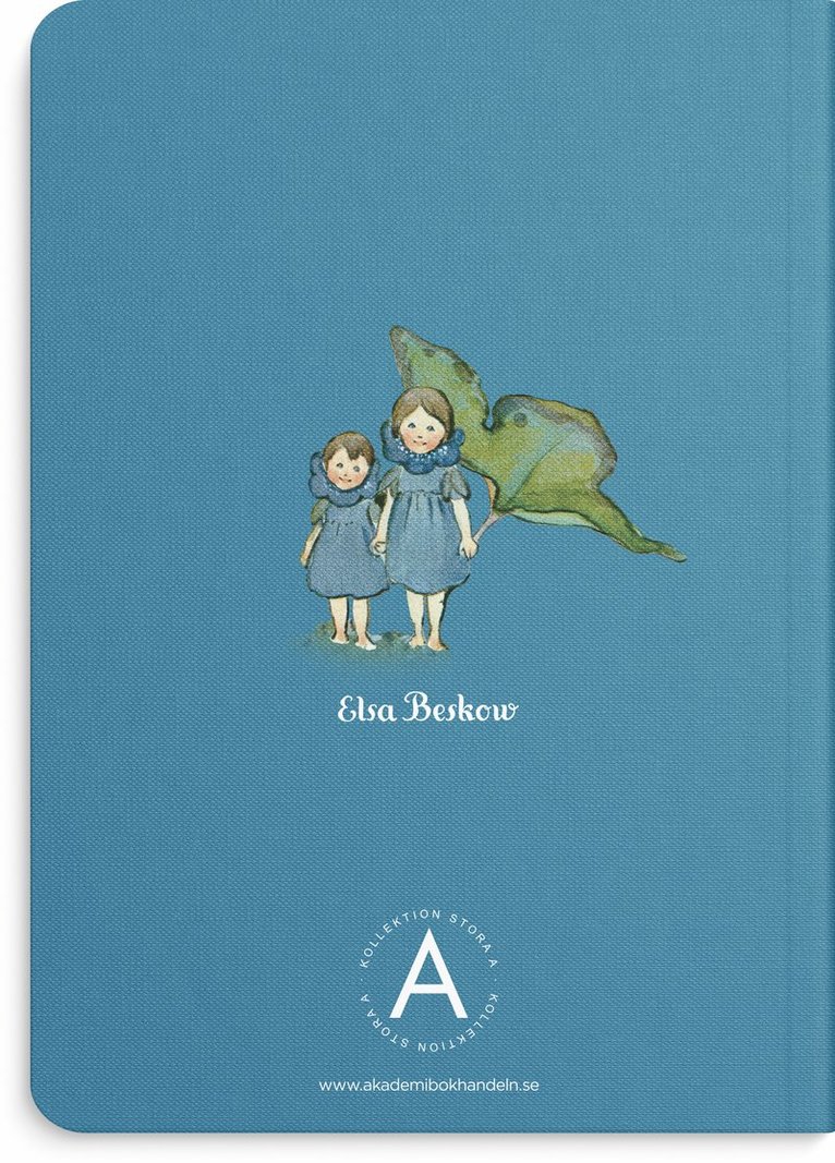 Anteckningsbok A5 Elsa Beskow Blåsippor och tussilago blå, Övrigt