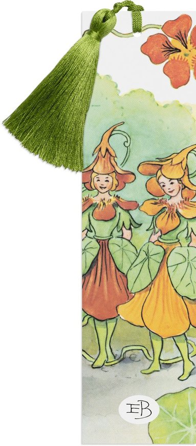 Bokmärke Elsa Beskow Blomsterflickorna 1